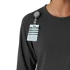 Carhartt Force Cross-Flex Langarm-Armlinge-Scrub-Oberteil für Damen mit Rundhalsausschnitt