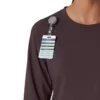Carhartt Force Cross-Flex Langarm-Armlinge-Scrub-Oberteil für Damen mit Rundhalsausschnitt