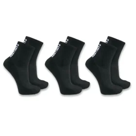 Carhartt Force® Midweight Logo Short Crew Socken 3er-Pack