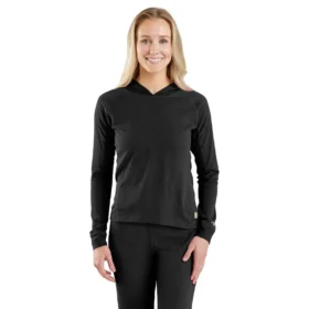Carhartt Force® Midweight Micro-Grid Base Layer Hoodie für Damen