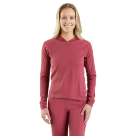 Carhartt Force® Midweight Micro-Grid Base Layer Hoodie für Damen