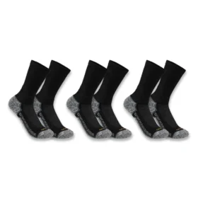 Carhartt Force® mittelschwere Crew-Socken, 3er-Pack