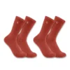 Carhartt Force® mittelschwere Crew-Socken für Damen, 2er-Pack