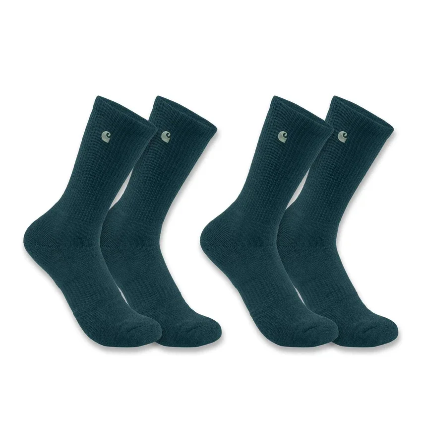 Carhartt Force® mittelschwere Crew-Socken für Damen, 2er-Pack