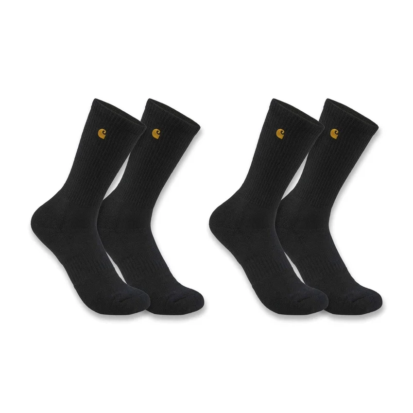 Carhartt Force® mittelschwere Crew-Socken für Damen, 2er-Pack