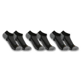 Carhartt Force® mittelschwere Low-Cut-Socken, 3er-Pack