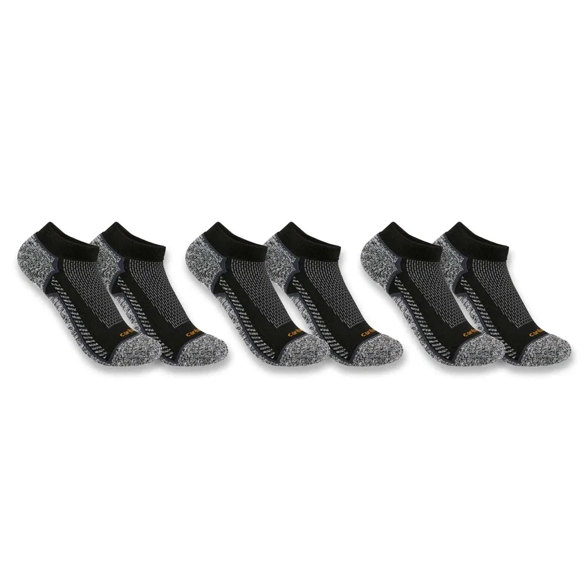 Carhartt Force® mittelschwere Low-Cut-Socken, 3er-Pack