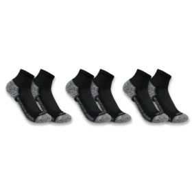 Carhartt Force® mittelschwere Quartersocken, 3er-Pack