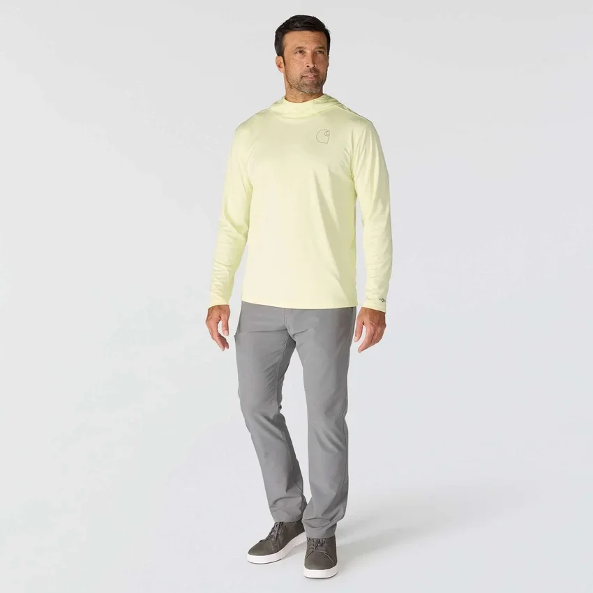 Carhartt Force Sun Defender UPF 50+ – Leichter, feuchtigkeitsableitender Langarm-Hoodie für Herren – Hoodies mit Sonnenschutz