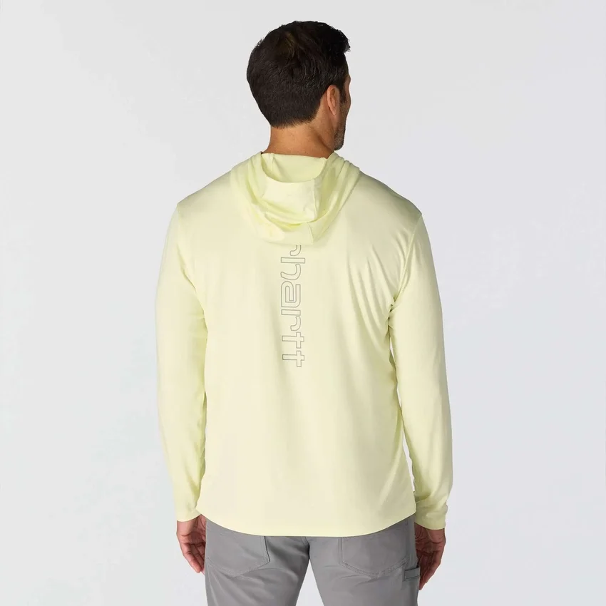 Carhartt Force Sun Defender UPF 50+ – Leichter, feuchtigkeitsableitender Langarm-Hoodie für Herren – Hoodies mit Sonnenschutz