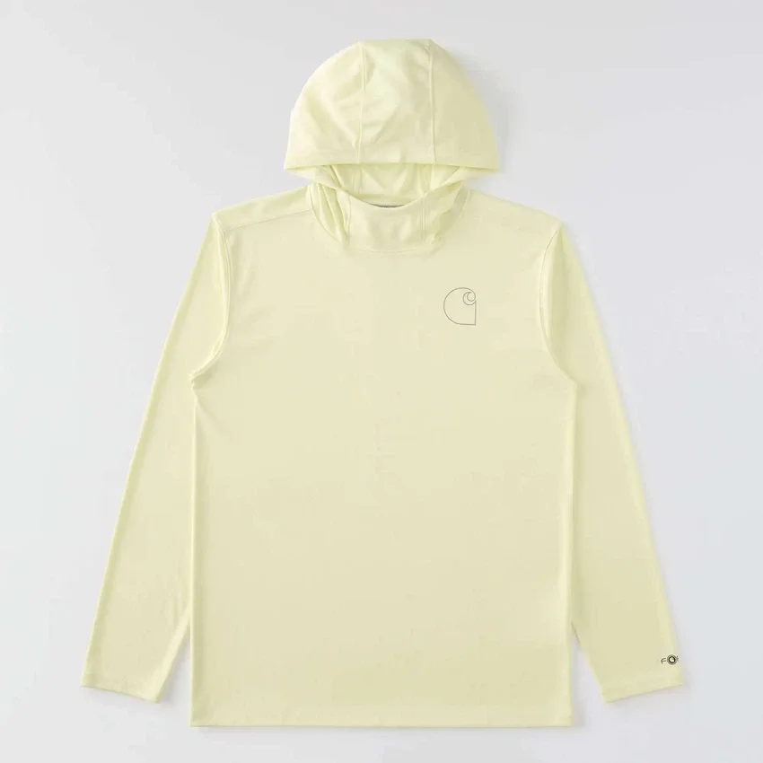 Carhartt Force Sun Defender UPF 50+ – Leichter, feuchtigkeitsableitender Langarm-Hoodie für Herren – Hoodies mit Sonnenschutz