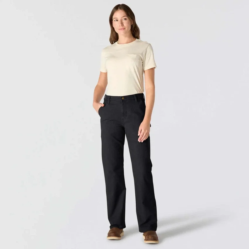 Carpenter-Hose aus Canvas für Damen