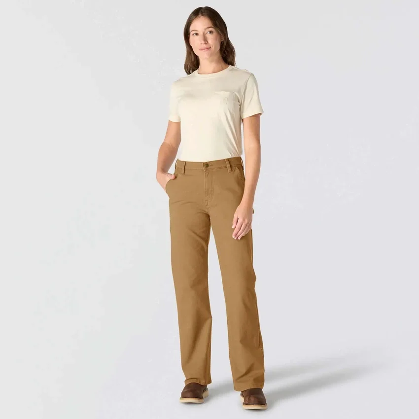 Carpenter-Hose aus Canvas für Damen