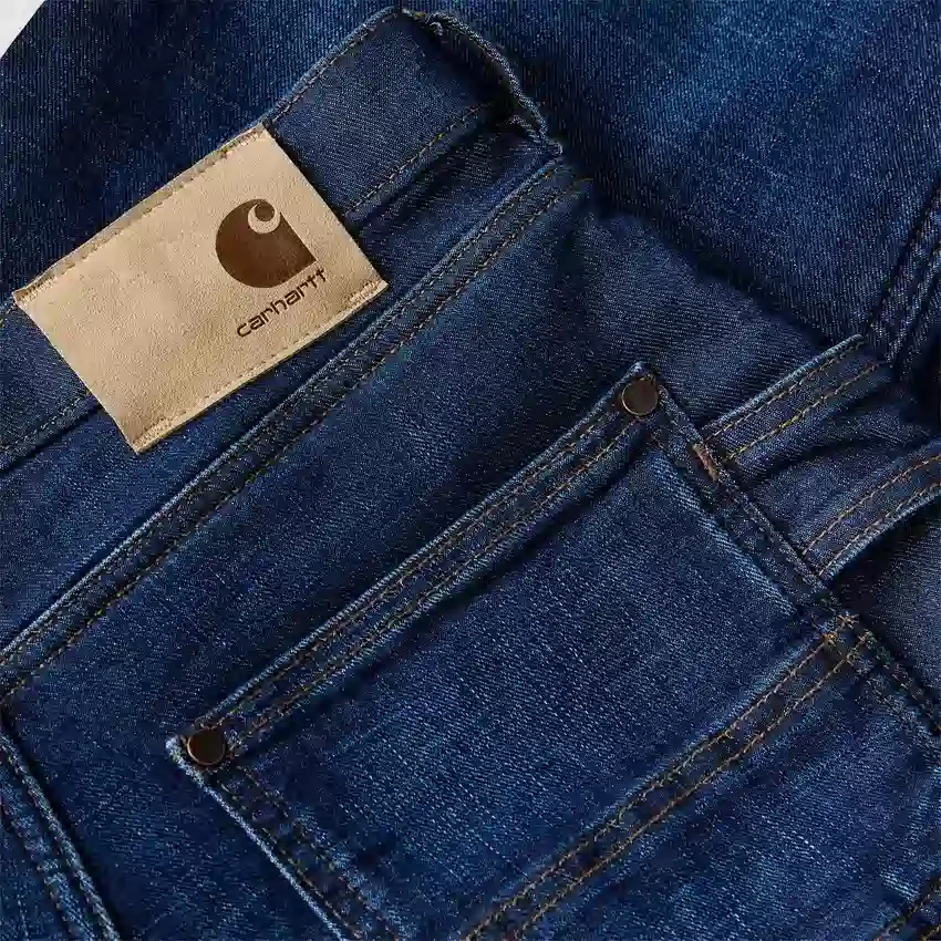 Carpenter-Jeans für Damen mit mittlerer Leibhöhe und Fleecefutter