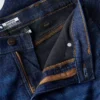 Carpenter-Jeans für Damen mit mittlerer Leibhöhe und Fleecefutter