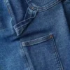 Carpenter Stretch-Arbeitsjeans für Damen mit mittlerer Leibhöhe