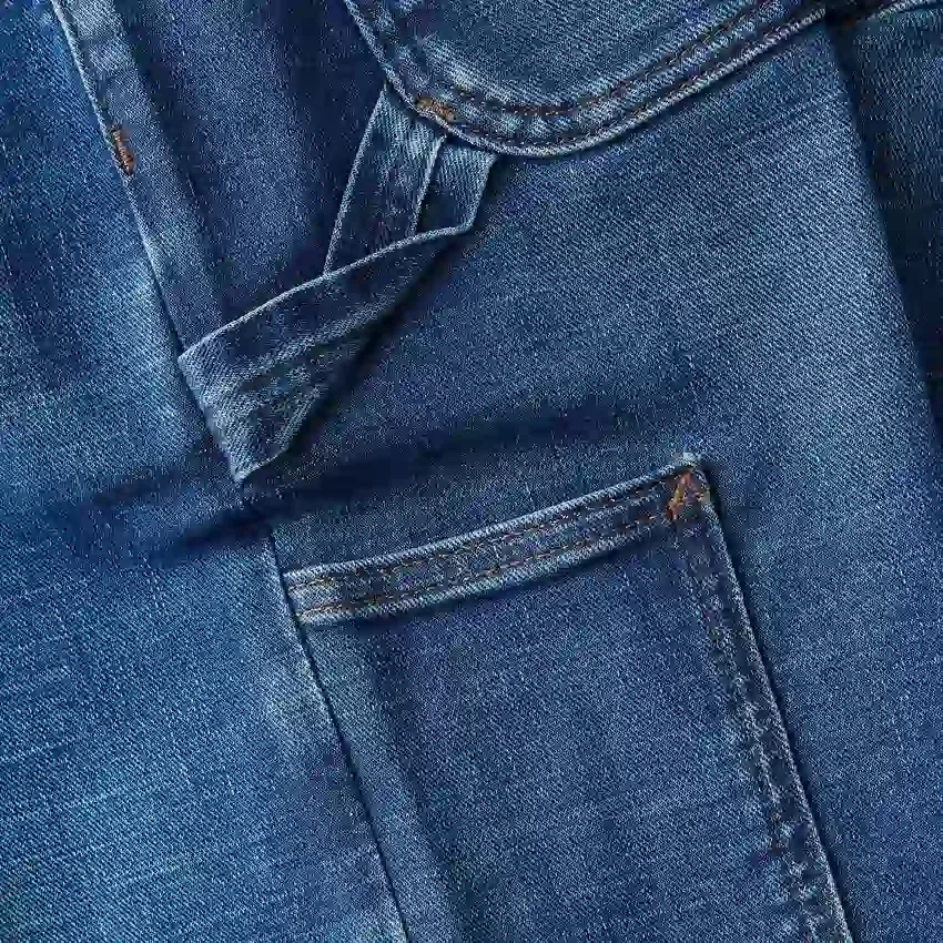 Carpenter Stretch-Arbeitsjeans für Damen mit mittlerer Leibhöhe