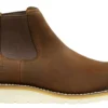 Chelsea-Arbeitsstiefel mit Stahlkappe und Keilabsatz