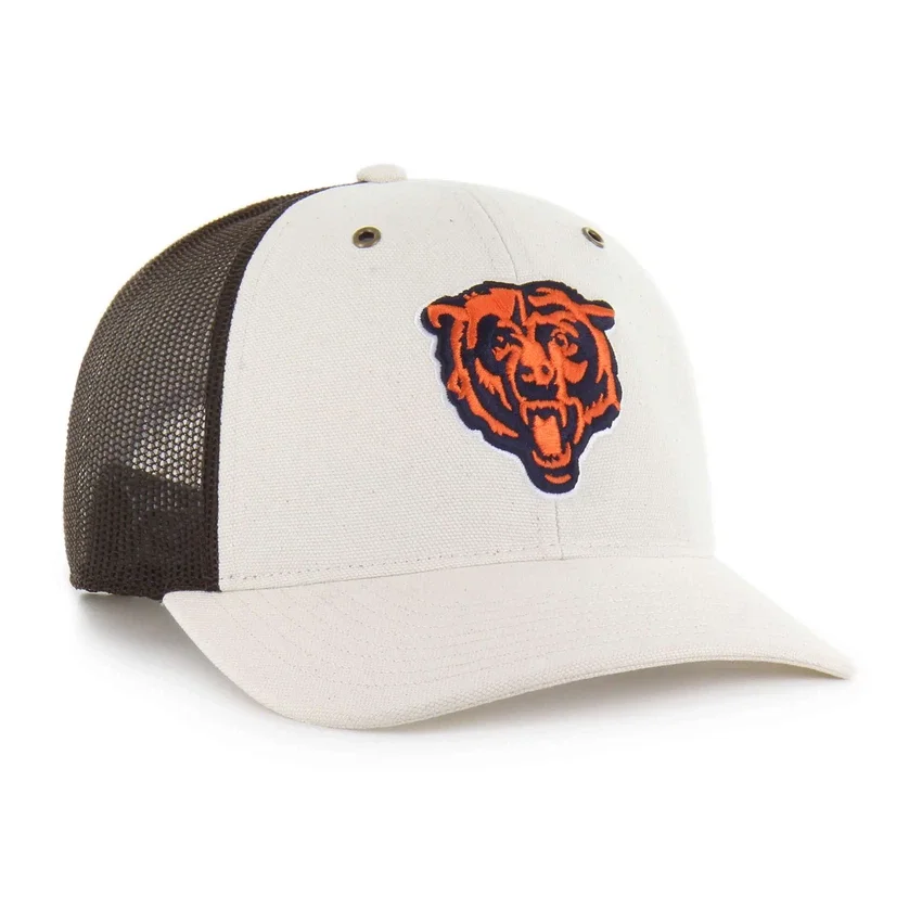 Chicago Bears '47 Ungefärbte Trucker-Kappe, lockere Passform