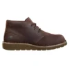 Chukka-Stiefel mit Keilabsatz und gerader Zehenpartie