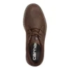 Chukka-Stiefel mit Keilabsatz und gerader Zehenpartie