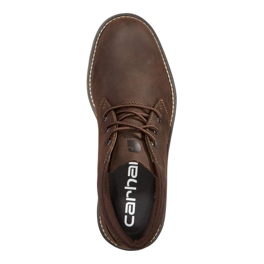 Chukka-Stiefel mit Keilabsatz und gerader Zehenpartie