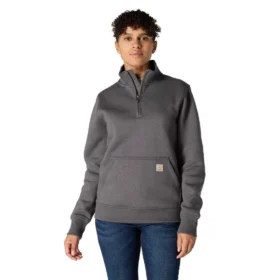 Clarksburg Sweatshirt mit Viertelreißverschluss für Damen