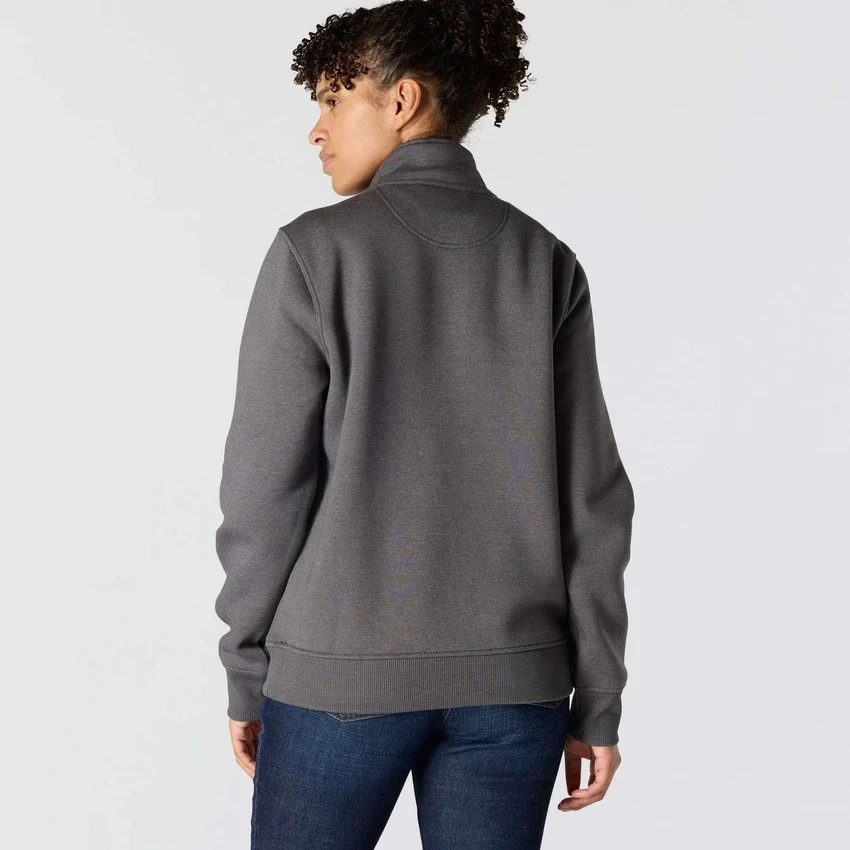 Clarksburg Sweatshirt mit Viertelreißverschluss für Damen