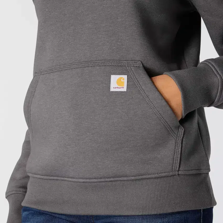 Clarksburg Sweatshirt mit Viertelreißverschluss für Damen