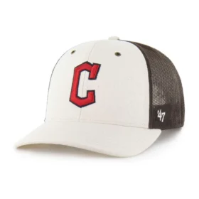 Cleveland Guardians '47 Ungefärbte Trucker-Kappe