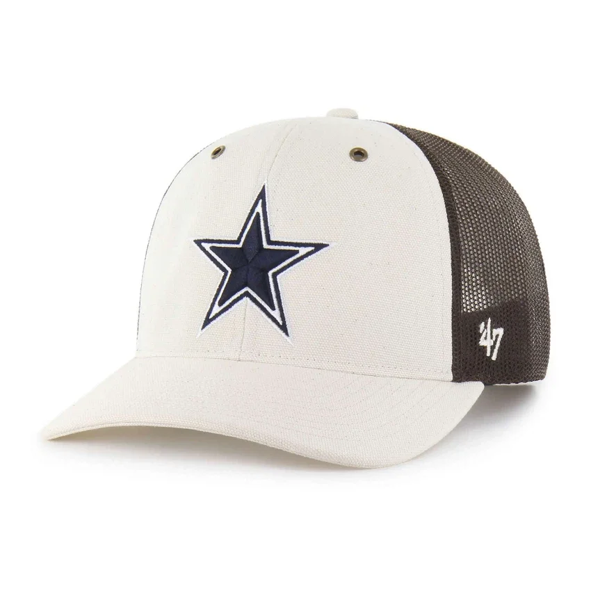 Dallas Cowboys '47 Ungefärbte Trucker-Kappe, lockere Passform
