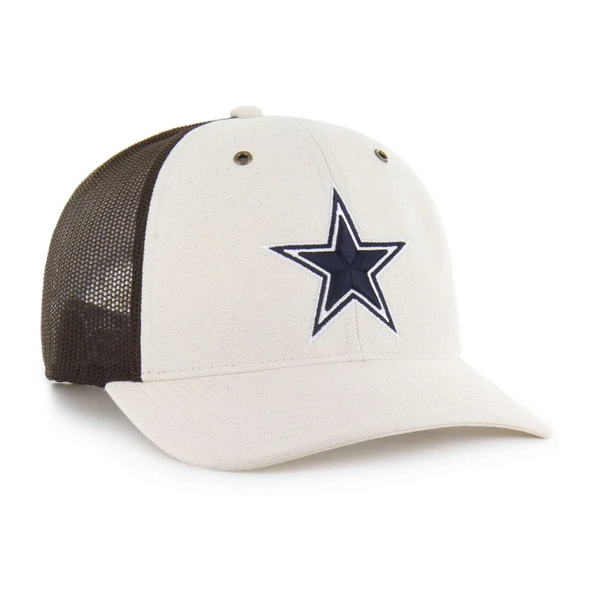 Dallas Cowboys '47 Ungefärbte Trucker-Kappe, lockere Passform