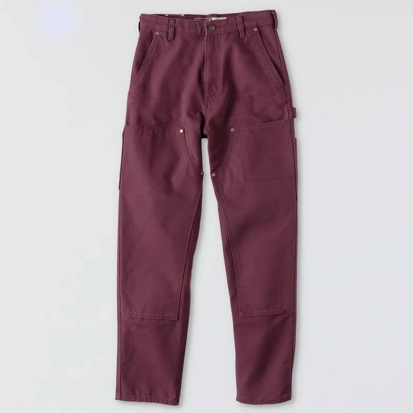 Damen-Arbeitshose aus Canvas mit doppeltem Kniebereich im Vintage-Schnitt