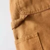 Damen-Arbeitshose aus Canvas mit doppeltem Kniebereich im Vintage-Schnitt