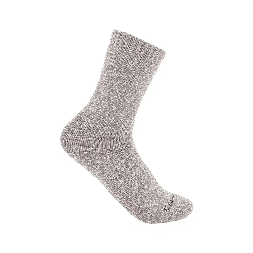 Damen-Crew-Socken, schwer, 2er-Pack