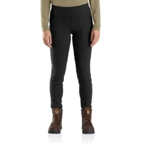 Damen-Fr-Force-Leggings mit lockerer Passform und Taschen – mittelschwere, flammhemmende Hose