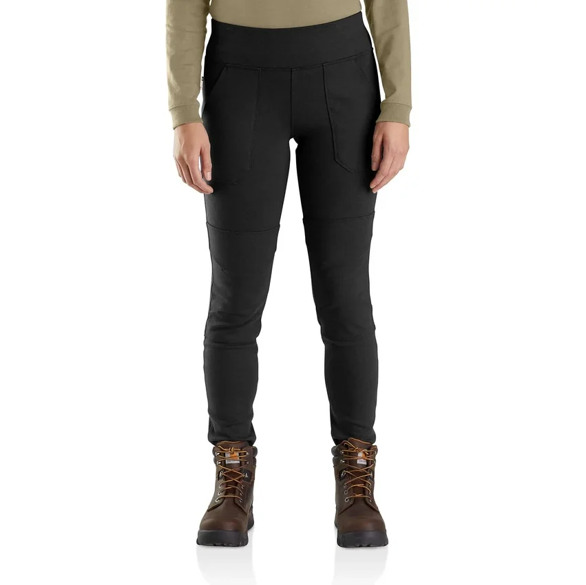 Damen-Fr-Force-Leggings mit lockerer Passform und Taschen – mittelschwere, flammhemmende Hose