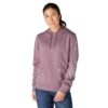 Damen-Hoodie mit «Sawyer Script Logo» auf den Armlingen