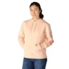 Damen-Hoodie mit «Sawyer Script Logo» auf den Armlingen
