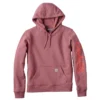 Damen-Hoodie mit «Sawyer Script Logo» auf den Armlingen