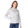 Damen-Hoodie mit «Sawyer Script Logo» auf den Armlingen