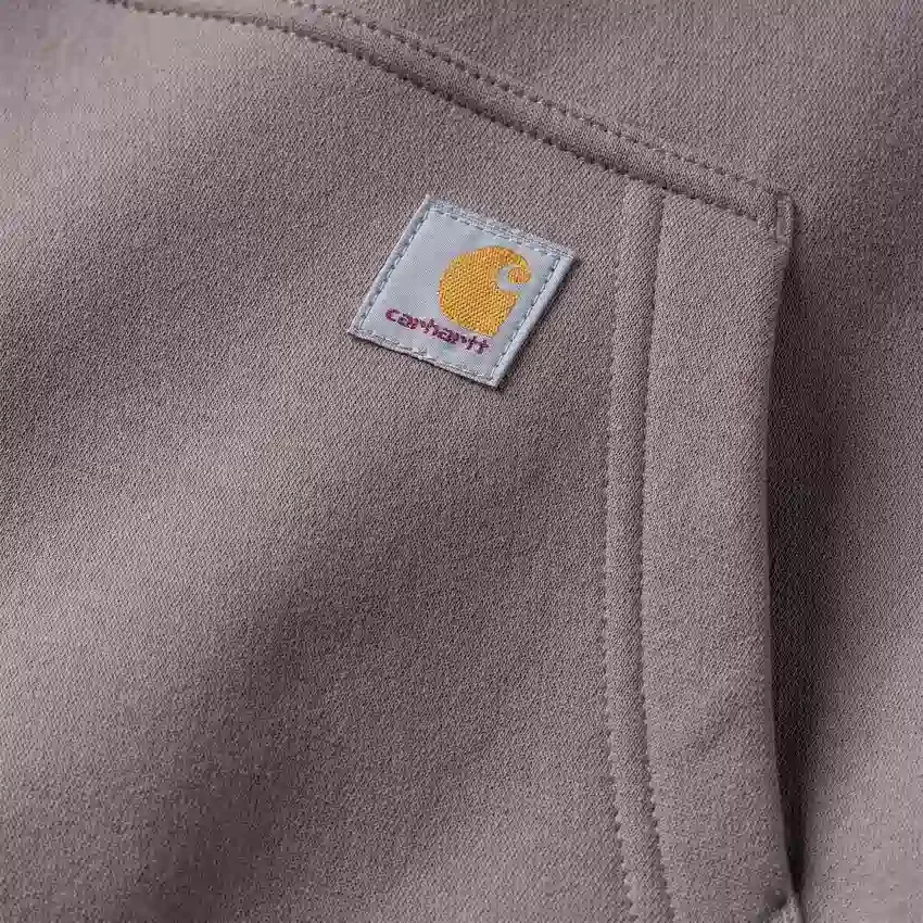 Damen-Hoodie mit «Sawyer Script Logo» auf den Armlingen
