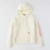 Damen-Hoodie mit «Sawyer Script Logo» auf den Armlingen