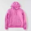 Damen-Hoodie mit «Sawyer Script Logo» auf den Armlingen