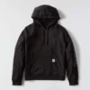 Damen-Hoodie mit «Sawyer Script Logo» auf den Armlingen