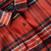 Damen-Karo-Hemd aus der Tencel™-Faser-Serie in lockerer Passform