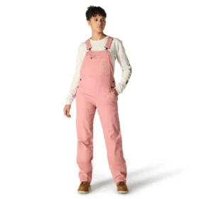 Damen-Latzhose «Ashland» aus Canvas mit lockerer Passform
