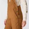 Damen-Latzhose «Ashland» aus Canvas mit lockerer Passform