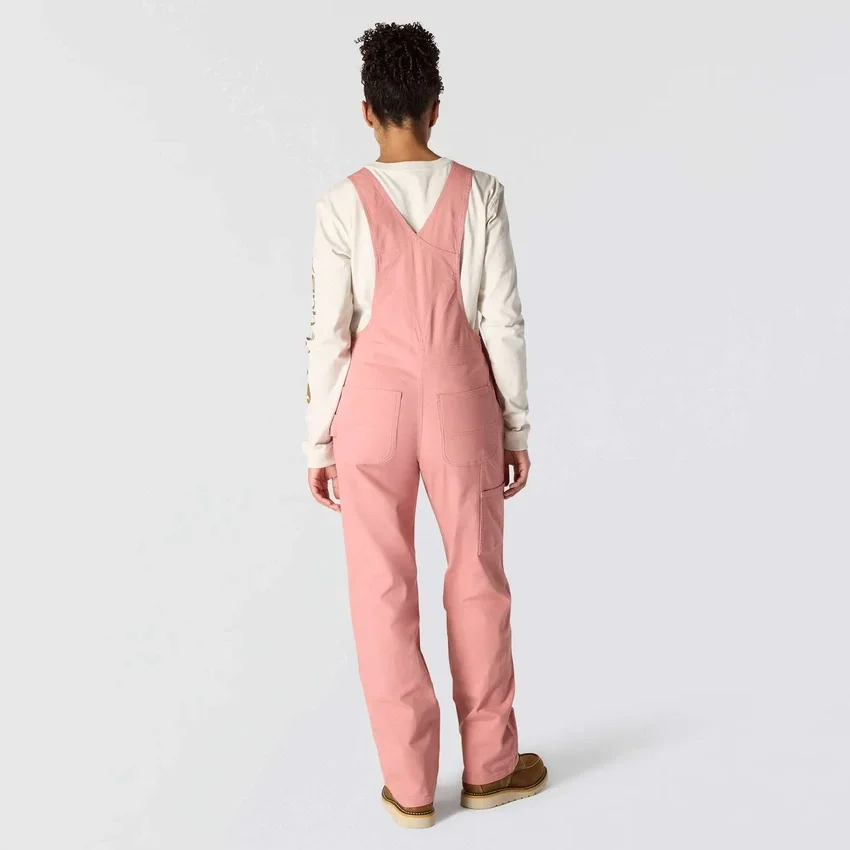 Damen-Latzhose «Ashland» aus Canvas mit lockerer Passform