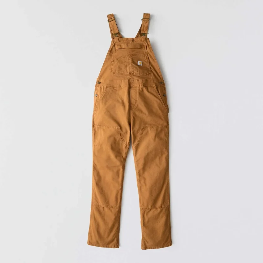 Damen-Latzhose «Ashland» aus Canvas mit lockerer Passform